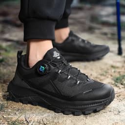 Hiking Shoes Male Waterproof Non-Slip Casual Sneakers Women Wear-Resistant Outdoor Walking Breathable Rubber Hiking Boots