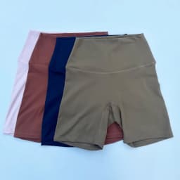 Women Sports Shorts High Waist Yoga Shorts Slim Fit Butt Lift Gym Running High Elastic Nylon Shorts