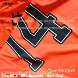 TESM Retro Football Jersey 1974 Style #14 Print Orange Soccer Fan Shirt Men Beach Tennis Padel & Volleyball Training