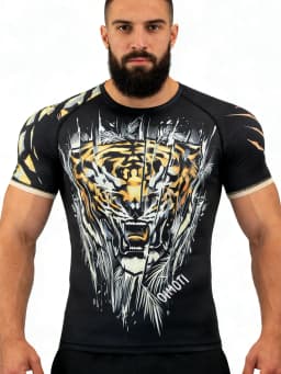 Men's Quick Drying Compression Running T-Shirt Sports Fitness Short Sleeve Gym Jersey Elastic Tight Fitness Clothing