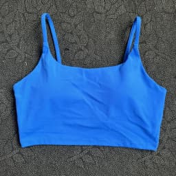 Solid Color Tight Fitness Women Sport Bra Spaghetti Strap Gym Yoga Bra Athletic Underwear Soft Top Workout Train With Chest Pad