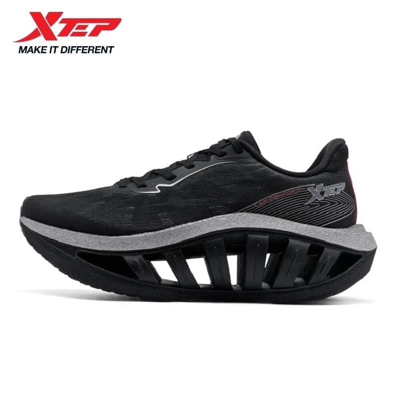 Xtep Light Boat MAX Male Lightweight Rebound Height-Increasing Stronger Propulsive Force Running Shoes 874219110095