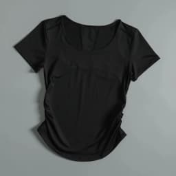 New Summer Cool Sunscreen Sports Top for Women's Mesh Breathable Quick-drying Yoga Suit Short-sleeved Slimming Fitness Suit