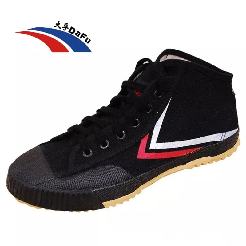 Dafu Original 1920 Black White KungFu Shoes Improved Version Parkour Sneakers