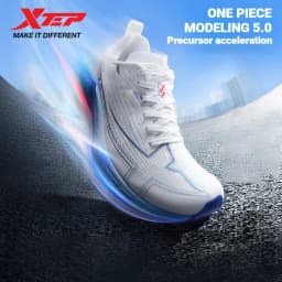 Xtep One Piece Modeling 5.0 Soft Cushioning Sole Combat Non-Slip Durable Support Running Shoes For Male 874219110036