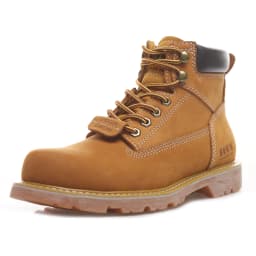 KOWM Cowhide Hiking Shoes Men Waterproof Motorcycle Tactical Shoes Hunting Boot Desert Combat Snow Boots Trekking Travel Sneaker