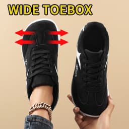Unisex Wider Shoes New Breathable Barefoot Sneakers Wide-toed Shoes Flats Soft Zero Drop Sole Women's Lightweight Walking Shoes