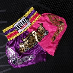 Muay Thai Pants Embroidery Boxing Shorts Women Men Satin Fight Kickboxing Training Trunks Kids Boy Girl Martial Arts MMA Clothes