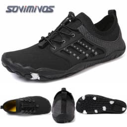 Men's Cross-Trainer | Barefoot & Minimalist Shoe | Zero Drop Sole | Wide Toe Box Women Upstream Swimming Shoes Beach Slippers