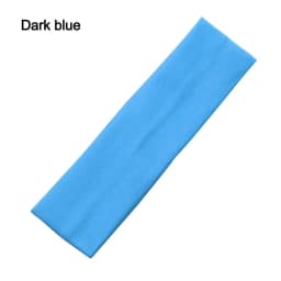 1PC Ribbon Yoga Headwear Fitness Solid Color Sports Headbands Yoga Hair Bands Elastic