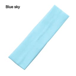 1PC Ribbon Yoga Headwear Fitness Solid Color Sports Headbands Yoga Hair Bands Elastic