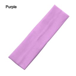 1PC Ribbon Yoga Headwear Fitness Solid Color Sports Headbands Yoga Hair Bands Elastic