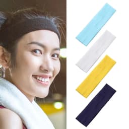 1PC Ribbon Yoga Headwear Fitness Solid Color Sports Headbands Yoga Hair Bands Elastic