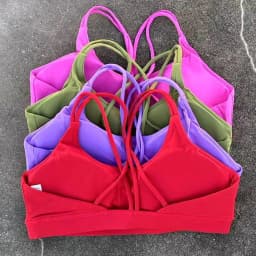 Women Sports Bra Cross Strap Top Women Push Up Sport Bra Yoga Gym Crop Top Brassiere Fitness Top Sport Bra Breathable Bras