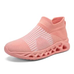 Summer Fashion Purple Running Shoes for Men Socks Sports Shoes Plus Size 48 Breathable Women Slip-on Sneakers Sock Trainers Men