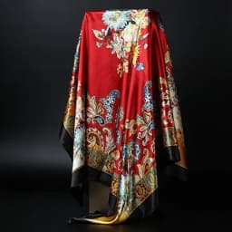Fashion Hijab Scarf For Women Square Shawls Satin Silk Hair Scarfs Female 90*90cm Kerchief Bandana Head Neck Scarves For Ladies