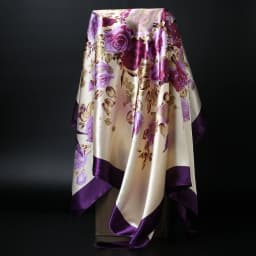 Fashion Hijab Scarf For Women Square Shawls Satin Silk Hair Scarfs Female 90*90cm Kerchief Bandana Head Neck Scarves For Ladies