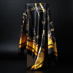 Fashion Hijab Scarf For Women Square Shawls Satin Silk Hair Scarfs Female 90*90cm Kerchief Bandana Head Neck Scarves For Ladies
