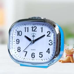 Non Ticking Mechanical With Night Light Home Use Desk Large Display Silent Sweep Snooze Bedside Decoration Alarm Clock MJ924