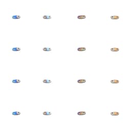 Natural Hematite Stone Blue,Purple,Gold Color Two hole rectangle Spacer Loose Beads For trendy Jewelry bracelet Making Diy 5x1mm