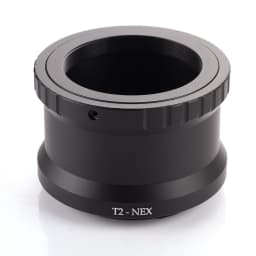 T2-NEX Telephoto Mirror Lens Adapter Ring for Sony NEX E-Mount Cameras to Attach T2/T Mount Lens