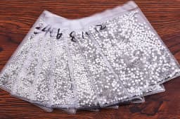 Super Glitter Crystal AB Non Hot Fix Rhinestones SS3-SS50 FlatBack Strass Sewing&Fabric Garment Nail Art Rhinestones Decorations