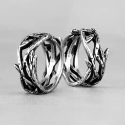 Victory Olive Branch Stainless Steel Mens Rings Punk Simple Retro for Male Boyfriend Biker Jewelry Creativity Gift Wholesale