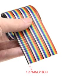 2 Meter 16P Cable Rainbows Flat Wire Support Wire Welding Cable Connector Wire Ribbon Extension Cable