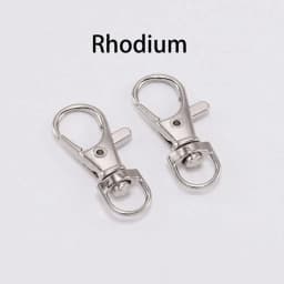 10pcs/lot Key Chain Ring Outdoor Backpack Bag Parts Snap Hook Swivel Trigger Lobster Clasp For DIY Craft Jewelry Making Supplies