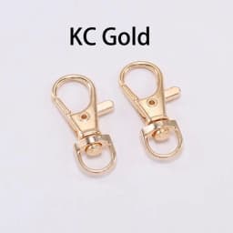 10pcs/lot Key Chain Ring Outdoor Backpack Bag Parts Snap Hook Swivel Trigger Lobster Clasp For DIY Craft Jewelry Making Supplies