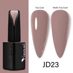 15ml VENALISA Super Nail Gel Polish Color Gel Nail Lacquer Soak off UV LED Gel Pure Black White Color Gel Silk Matte Top Coat
