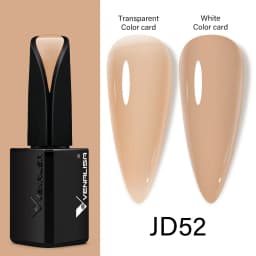 15ml VENALISA Super Nail Gel Polish Color Gel Nail Lacquer Soak off UV LED Gel Pure Black White Color Gel Silk Matte Top Coat