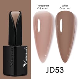 15ml VENALISA Super Nail Gel Polish Color Gel Nail Lacquer Soak off UV LED Gel Pure Black White Color Gel Silk Matte Top Coat