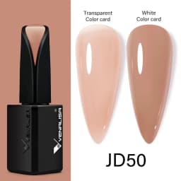 15ml VENALISA Super Nail Gel Polish Color Gel Nail Lacquer Soak off UV LED Gel Pure Black White Color Gel Silk Matte Top Coat