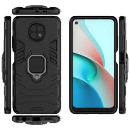 For Xiaomi Redmi Note 9T 5G Case Armor PC Magnetic Suction Stand Full Cover For Redmi Note 9T Case For Redmi Note 11 Pro Plus 5G