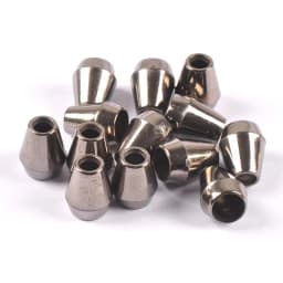 50pcs Silver/Golden Plastic Bell Stopper Without Lid Cord Lock Ends Toggle Clip Rope for Sportswear Backpack Bags DIY Kits