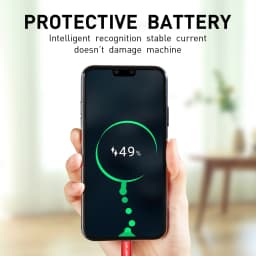 USLION 3A USB Type C Cable Fast Charging Wire for Samsung S23 S22 Xiaomi mi 12 mi9 Huawei Mobile Phone USB C Charger Cable 2m 3m