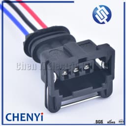 3 pin 282191-1 282729-1 EFI waterproof Fuel Injector connector EV1 Car Power Timer Connector Sensor Plug 1-962581-1 with wire