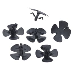20Pcs Plastics clips For Honda Civic Fit CRV HRV Accord Odyssey Plastic Trim Clips for Bonnet Insulation Hood Insulator