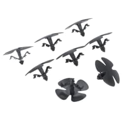 20Pcs Plastics clips For Honda Civic Fit CRV HRV Accord Odyssey Plastic Trim Clips for Bonnet Insulation Hood Insulator