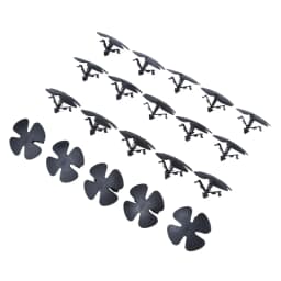 20Pcs Plastics clips For Honda Civic Fit CRV HRV Accord Odyssey Plastic Trim Clips for Bonnet Insulation Hood Insulator