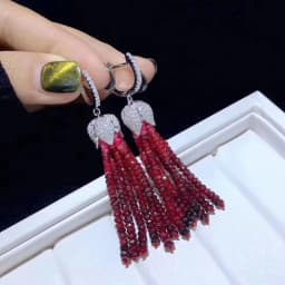 Handmade Earrings Jewelry Material Classic Zircon Earring Hooks Accessories For Women DIY Dangle Earrings Jewelry