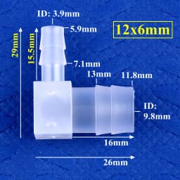 5~200pcs 14~3.2mm PP Reducing Elbow Connectors Aquarium Tank Air Pump Aerator Hose Pagoda Joint Garden Irrigation Pipe Fittings