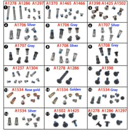 Laptop Bottom Case Set Screw Set For Macbook Pro Retina A1278 A1286 A1297 A1398 A1425 A1502 A1706 A1707 A1708 A1534