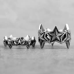 Little Stars Starry Night Stainless Steel Women Men Rings Simple for Girl Boyfriend Lovers Jewelry Creativity Gift Wholesale