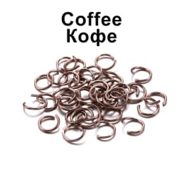 300pcs/lot 6 8 10 mm Metal Jump Rings Open Jump Rings Colorful Split Rings Connectors For Diy Jewelry Finding Making Supplies