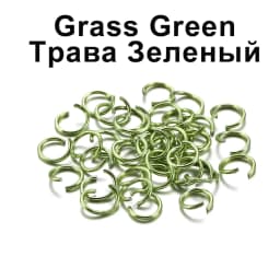 300pcs/lot 6 8 10 mm Metal Jump Rings Open Jump Rings Colorful Split Rings Connectors For Diy Jewelry Finding Making Supplies