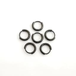 6pcs/lot Stainless Steel Simple Metal Circle Small Hoop Earrings For Women Girls Piercing Jewelry Geometric Round Helix Ear