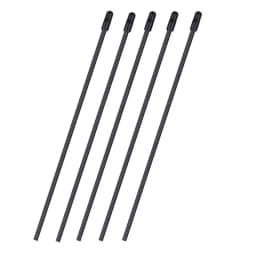 5PCS 15cm Plastic Protection Antenna Tube With Caps For Futaba FrSky Jumper RadioMast Receiver RC Drone Racing Boat Parts