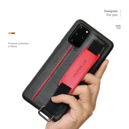 Case for Samsung Galaxy S25 S24 S23 S22 S21 Ultra Note Plus A54 A53 A52S A72 PU Leather Wristband Strap Card Holder Cover Shell